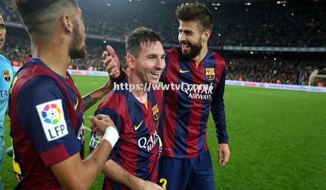 巴塞罗那主场大胜,梅西独中四元,继续领跑西甲榜首 巴塞罗那主场大胜,梅西独中四元,继续领跑西甲榜首