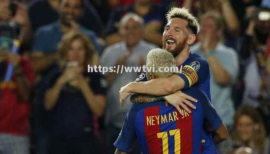 梅西与内马尔将在欧洲赛场上携手进攻 梅西与内马尔将在欧洲赛场上携手进攻