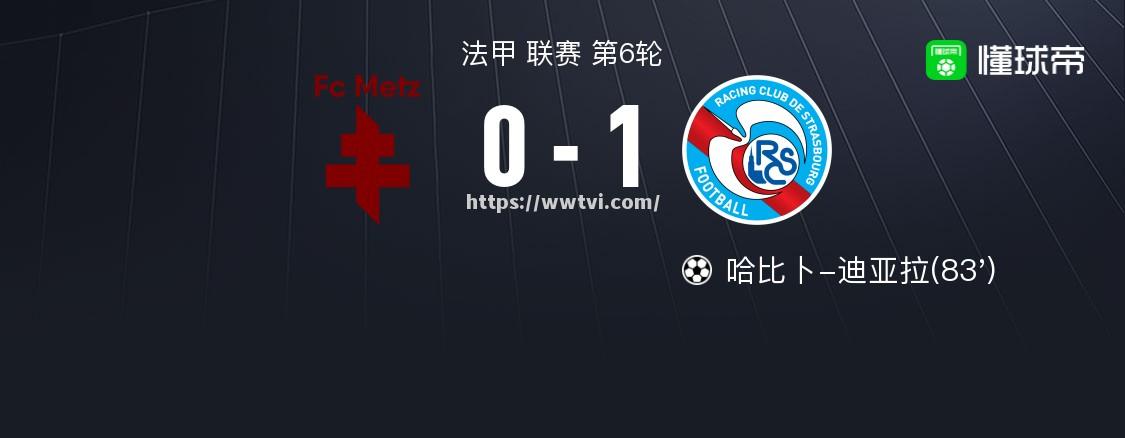 梅斯逆袭战胜斯特拉斯堡继续前行 梅斯逆袭战胜斯特拉斯堡继续前行