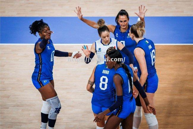 意大利女排惨败,无缘四强争夺 意大利女排惨败,无缘四强争夺