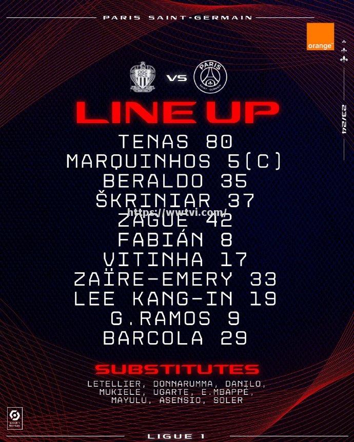 巴黎圣日耳曼客场大胜尼斯,稳固领先优势 巴黎圣日耳曼客场大胜尼斯,稳固领先优势